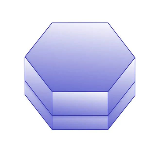 Hexagon Two Piece Boxes